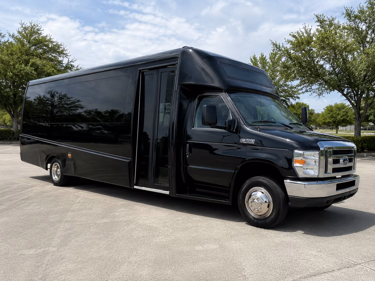 minibus rentals for salinas bridal party transportation