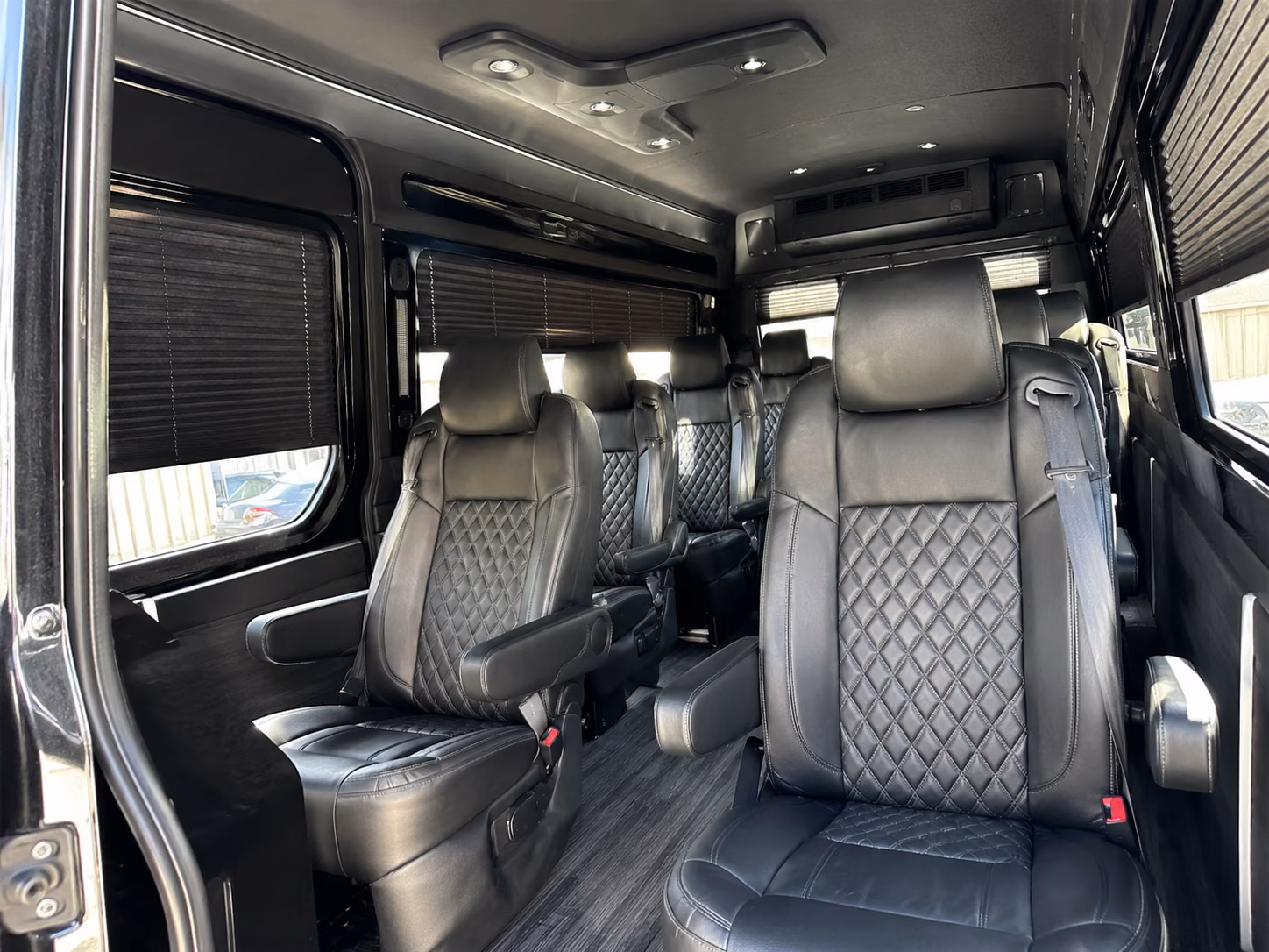 salinas sprinter van with driver interior