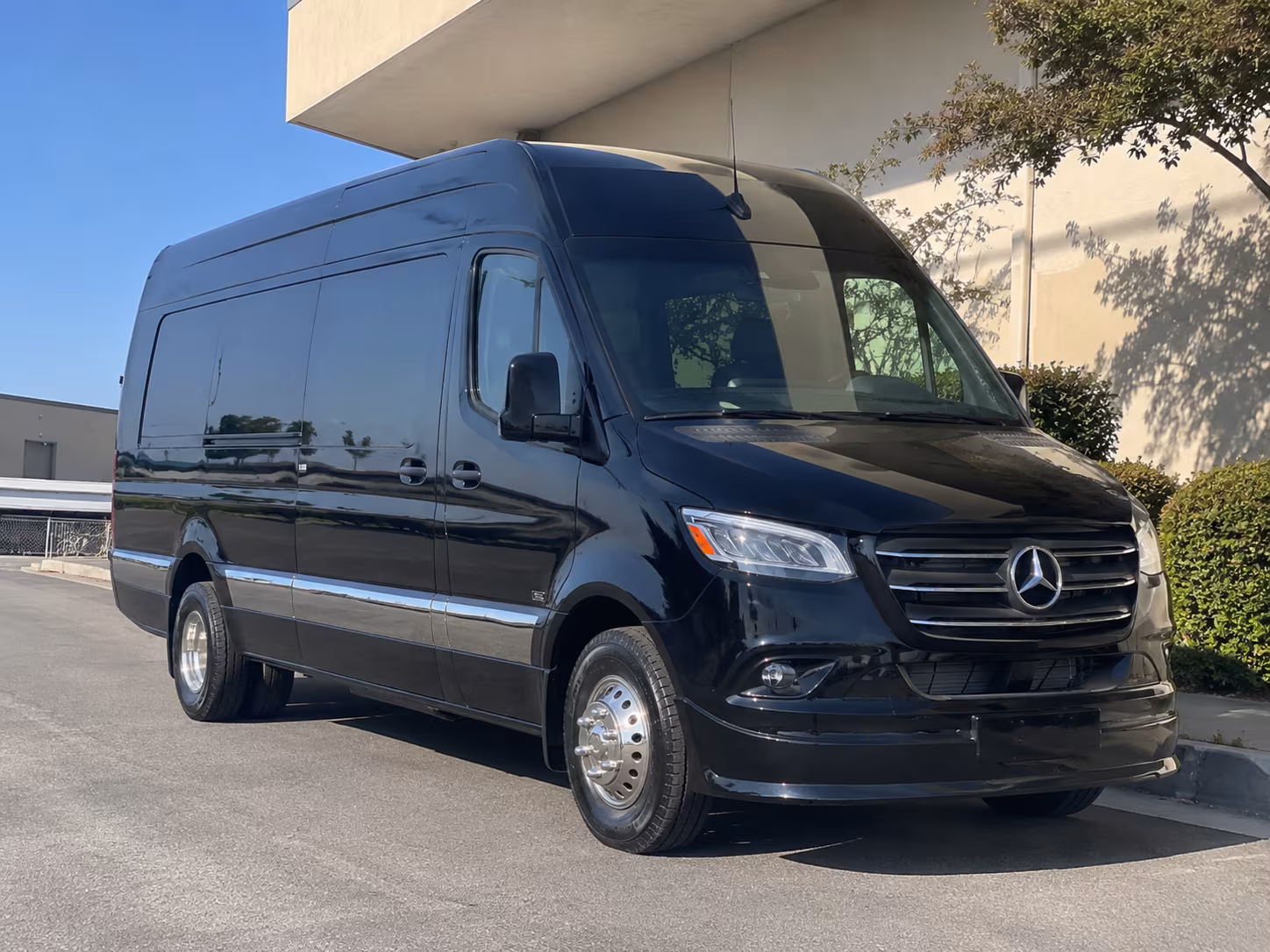 salinas sprinter van with driver