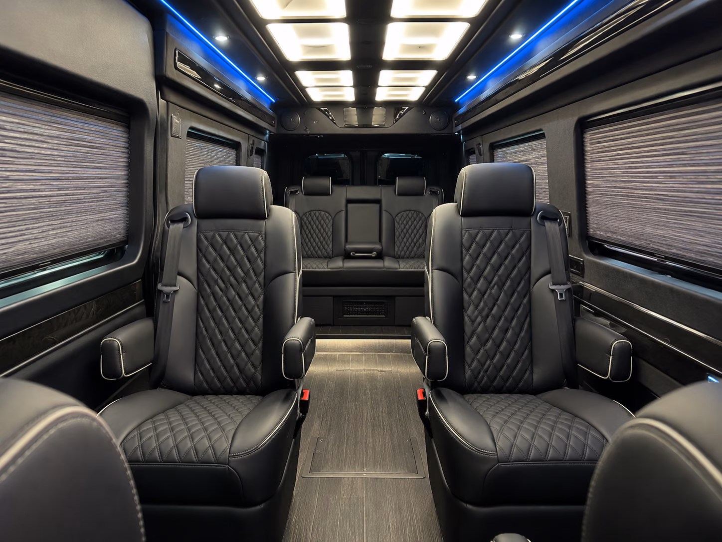 sprinter vans and shuttle buses for monterey regional airport wedding arrivals
